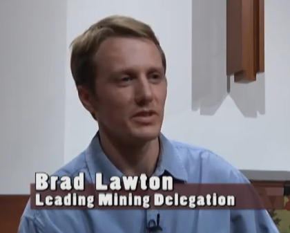 (English) Mining Delegation 2011 Application Deadline – Video Interview with Brad Lawton-