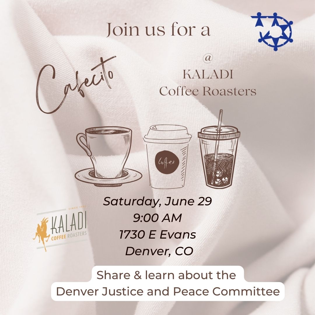 ? Join us for a Cafecito at Kaladi on June 29 at 9 AM