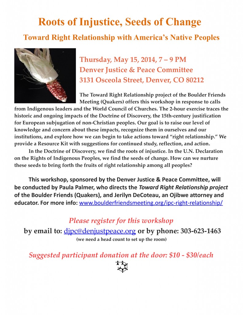 DJPC Workshop, May 15, 2014