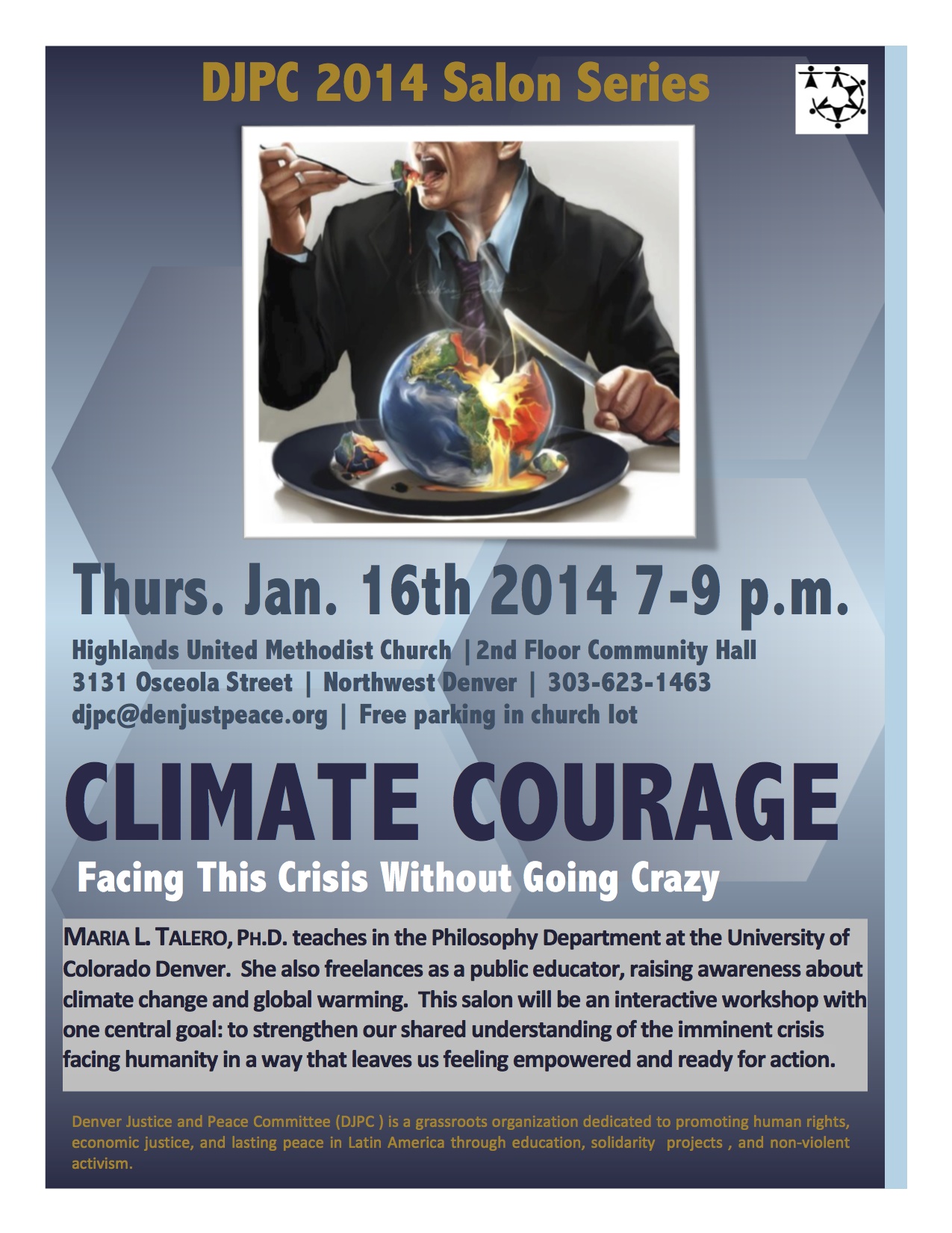 (English) «Climate Courage»  DJPC Salon Jan. 16th