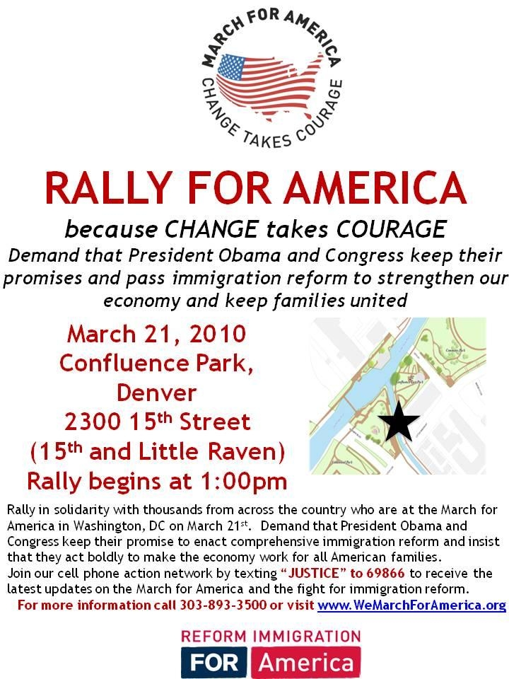 Join DJPC at the Immigration Rally